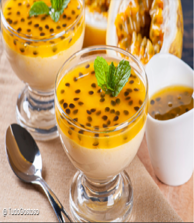MOUSSE DE MARACUJÁ